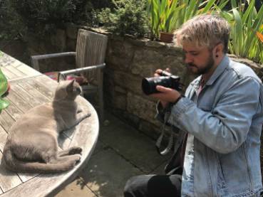 Nick, cat photographer.